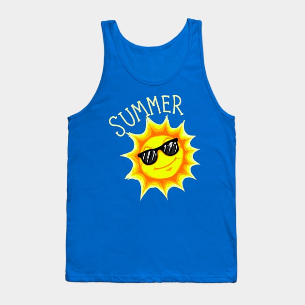 My Summer Tee Tank Top by WahyudiArtwork